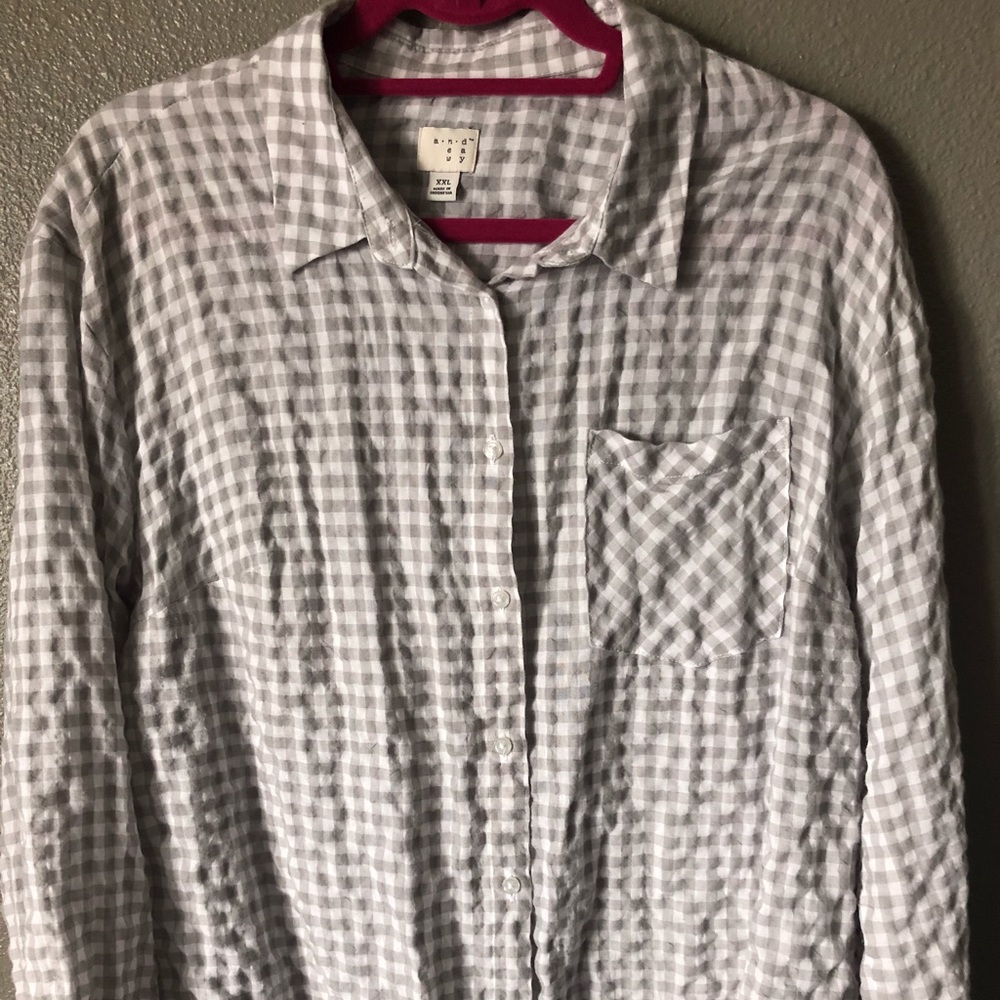 Button up top